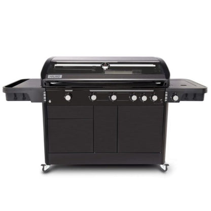 Halmo 6B Cart BBQ with Side Burner