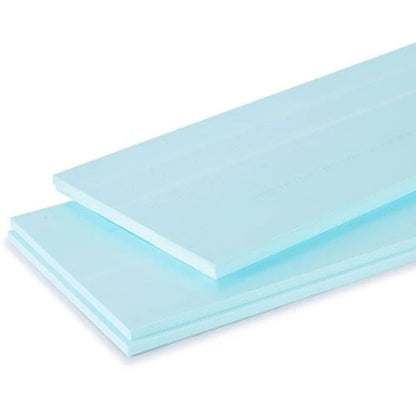 Light blue insulation boards from Danosa, 1250mm x 600mm, available in 40mm, 50mm, and 60mm thicknesses.