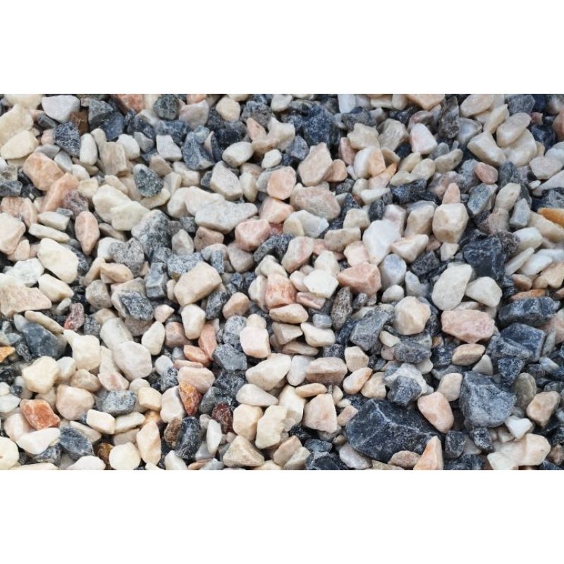 20mm Polar Pink Chippings - 20Kg Bag (50 per Pallet)