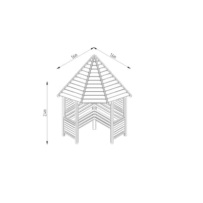 Image for Forest Venetian Corner Arbour