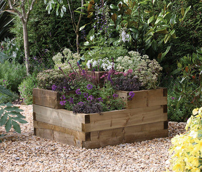 Image for Forest Caledonian Tiered Raised Bed - 90cm x 56cm