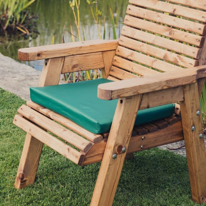 Churnet Valley Green Cushion - Single