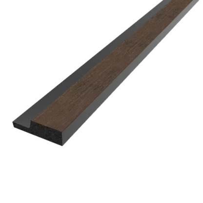 SplashPro Narrow Slat Wall Trim 2400mm x 42mm x 12mm - All Colours