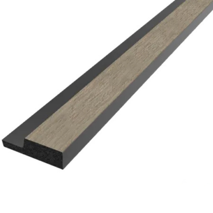 SplashPro Narrow Slat Wall Trim 2400mm x 42mm x 12mm - All Colours