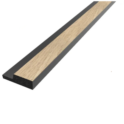 SplashPro Narrow Slat Wall Trim 2400mm x 42mm x 12mm - All Colours