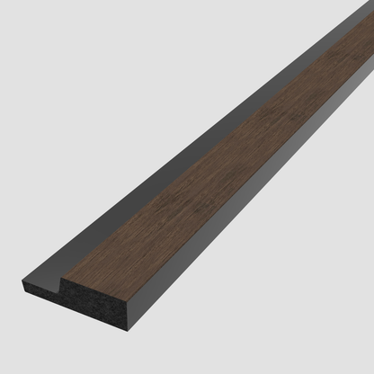 SplashPro Narrow Slat Wall Panel 2400mm x 200mm x 12mm - All Colours