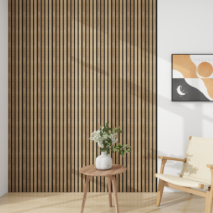 SplashPro Narrow Slat Wall Panel 2400mm x 200mm x 12mm - All Colours