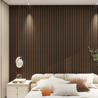 SplashPro Narrow Slat Wall Panel 2400mm x 200mm x 12mm - All Colours