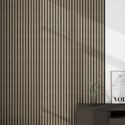 SplashPro Wide Slat Wall Panel 2400mm x 315mm x 7mm - All Colours