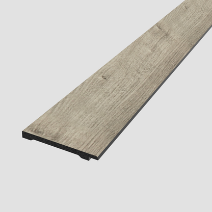 SplashPro Wide Slat Wall Panel 2400mm x 315mm x 7mm - All Colours
