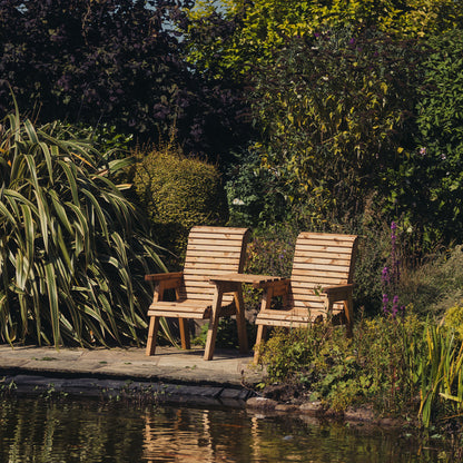 Churnet Valley Love Seat Square