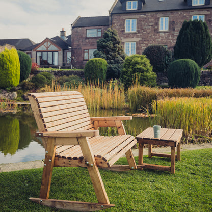 Churnet Valley Rocking Bench