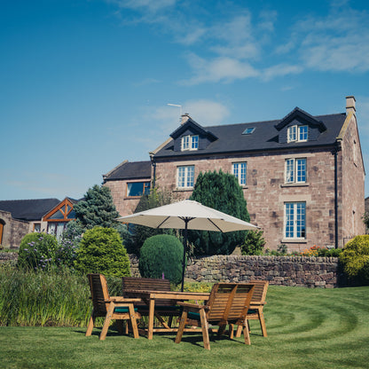 Churnet Valley 6 Seater Set (2 Chairs and 2 x Benches)