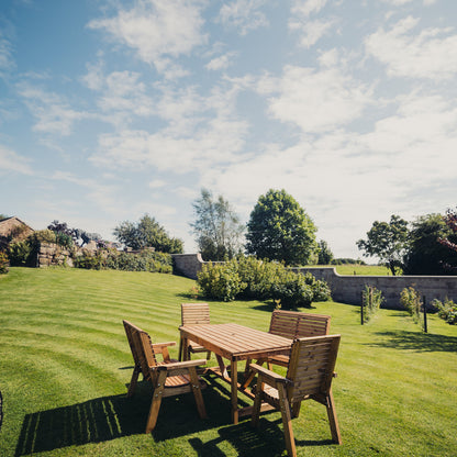 Churnet Valley 6 Seater Set (2 Chairs and 2 x Benches)