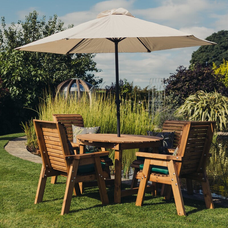 Churnet Valley 4 Seater Round (4 Chairs)