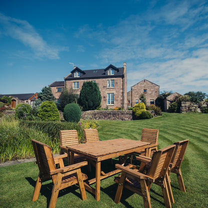 Churnet Valley 6 Seater Set (6 Chairs)