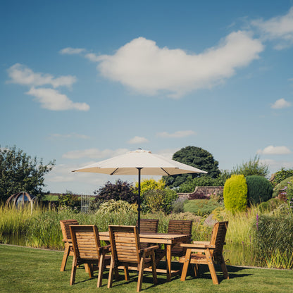 Churnet Valley 6 Seater Set (6 Chairs)