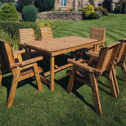 Churnet Valley 6 Seater Set (6 Chairs)