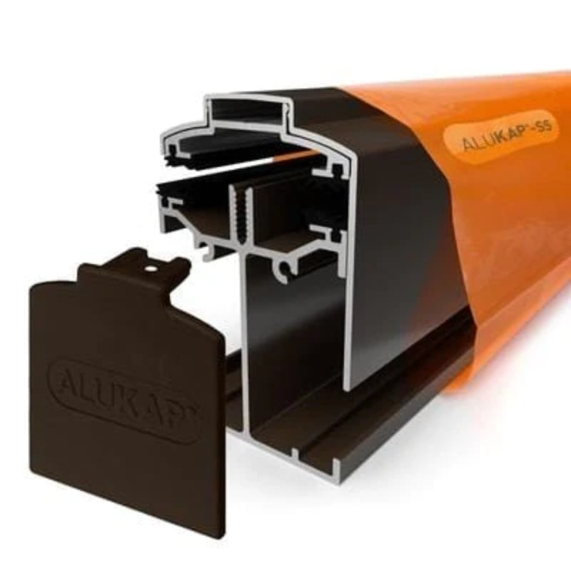 Alukap-SS Low Profile Gable Bar - Powder Coated Aluminium