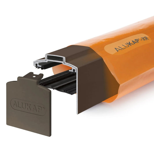 Alukap-XR 60mm Powder Coated Aluminium Gable Bar - Weatherproof