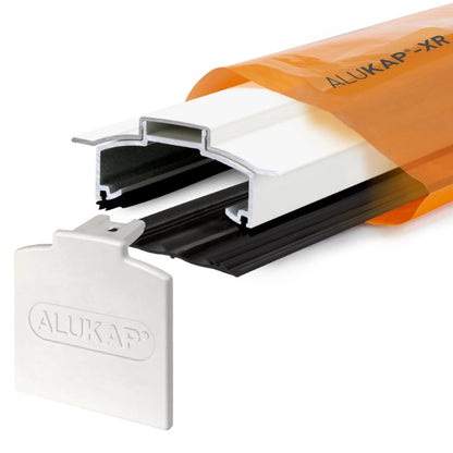 Alukap-XR Aluminium Hip Bar - Premium Roof Glazing with Rafter Gasket