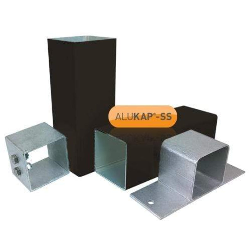 Alukap-SS Complete post & bracket kit 3000mm - All Colours