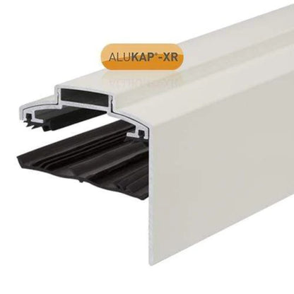 Alukap-XR 60mm Aluminium Gable Bar 3m 55mm with Rafter Gasket and End Cap