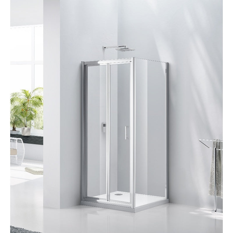 Aquaglass Purity Bi-Folding Shower Door - All Sizes