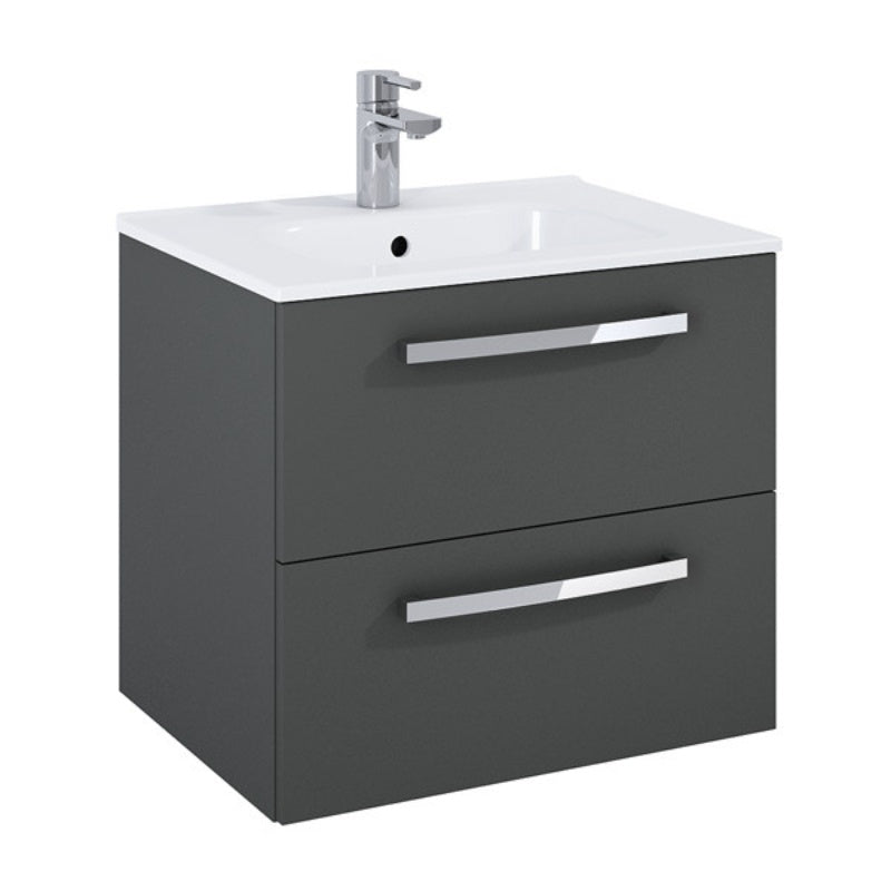 Aqua Aquatrend 600mm Wall Hung Vanity Unit - All Colours