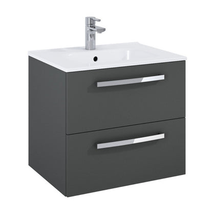 Aqua Aquatrend 600mm Wall Hung Vanity Unit - All Colours