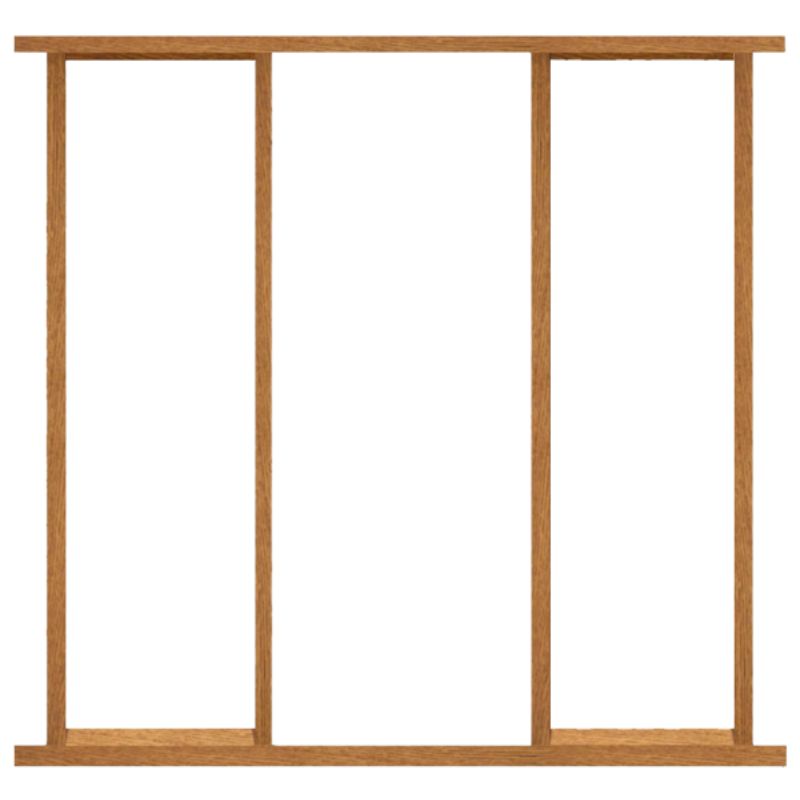 External Oak Side Light Frame Kit - 2067 x 2179mm