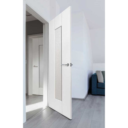 JB Kind Axis Ripple White Primed Internal Door - 1981x838x35mm