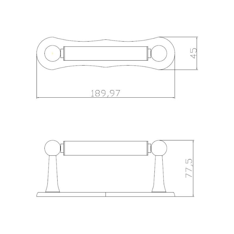 Bayswater Traditional Toilet Roll Holder
