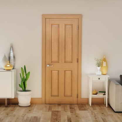 Image for Deanta Bury Interior Oak Fire Door 1981 x 610 x 45mm