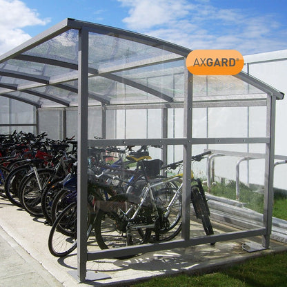 Axgard Black UV Protected Polycarbonate Glazing - W 1000 x L 500mm x D 3mm