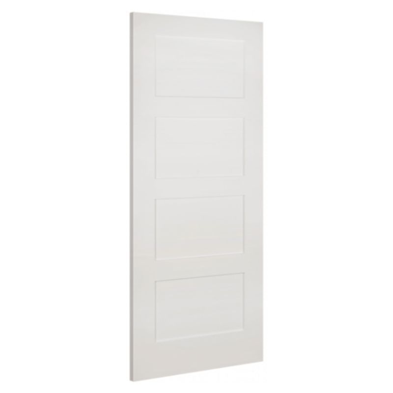 Deanta Coventry Interior White Primed Shaker Door 2040 x 926 x 40mm