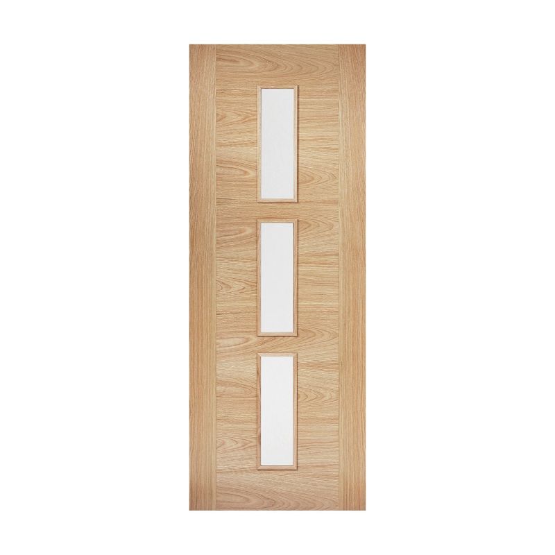 LPD Sofia Oak Glazed Internal Door 78in x 27in x 35mm (1981 x 686mm)
