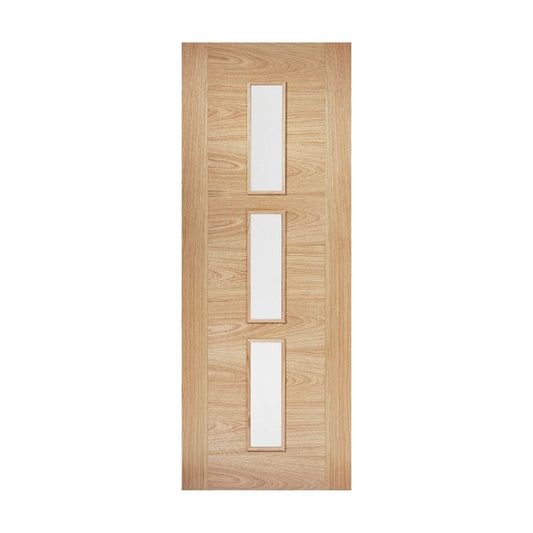 LPD Sofia Oak Glazed Internal Door-78in x 24in x 35mm (1981 x 610mm)