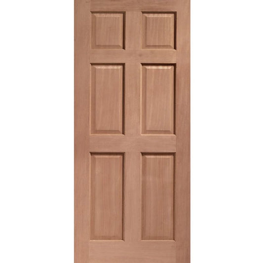 Image for LPD M&T Colonial 6P Hardwood External Door - 78In x 30In x 44mm (1981 x 762mm)