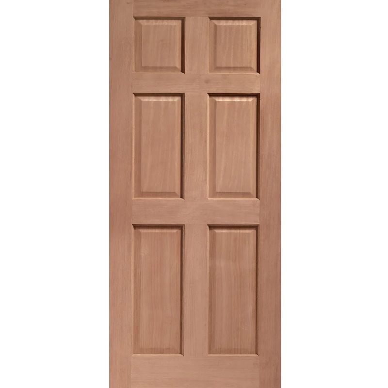 Image for LPD M&T Colonial 6P Hardwood External Door - 82In x 34In x 44mm (2083 x 864mm)