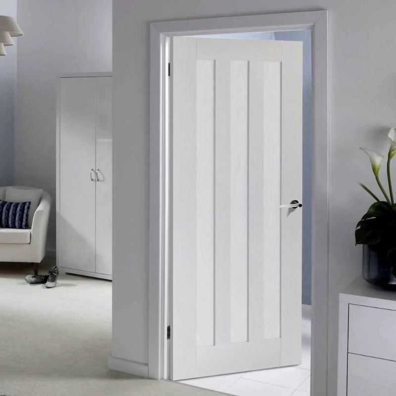 Image for LPD Idaho 3 Panel White Primed - 78In x 24In x 35mm (1981 x 610mm)