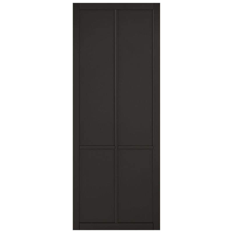LPD Liberty Black Primed Internal Industrial Style Door - 78in x 30in (1981 x 762mm)
