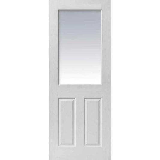Image for LPD Textured 2 Panel 1 Lite Glazed - 78In x 27In x 35mm (1981 x 686mm)