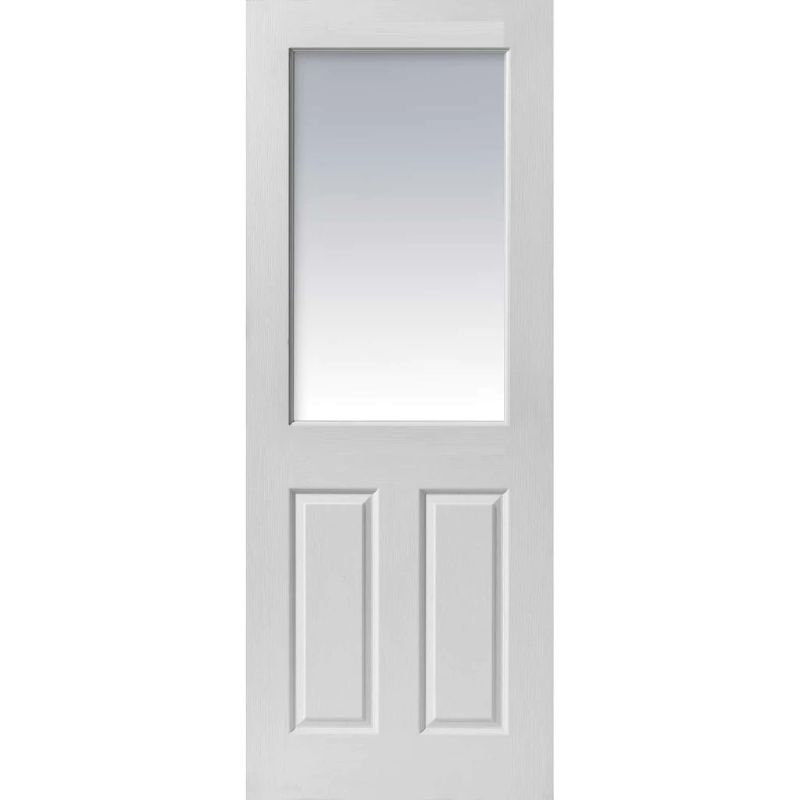Image for LPD Textured 2 Panel 1 Lite Glazed - 78In x 33In x 35mm (1981 x 838mm)