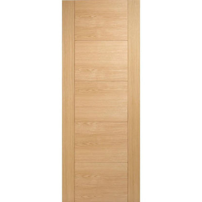 LPD Doors Vancouver Oak Pre-finished FD60 5 Panel Internal Fire Door - 1981 x 762 x 54mm (78" x 30")
