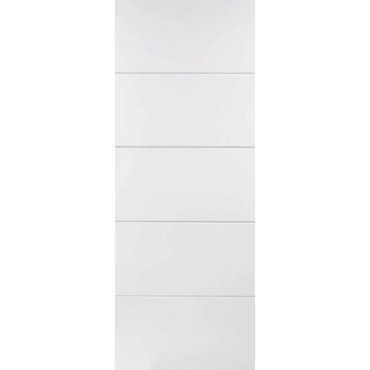 Image for LPD Smooth Horizontal 4 Line Moulded Door FD30 - 78In x 33In x 44mm (1981 x 838mm)