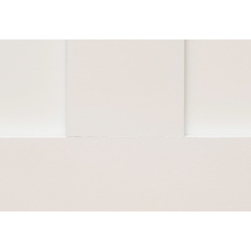 Shaker Edwardian 4 Panel White Primed Glazed Internal Door - All Sizes