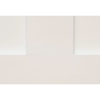 Shaker Edwardian 4 Panel White Primed Glazed Internal Door - All Sizes