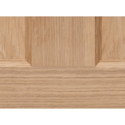 Edwardian Traditional Oak Glazed Unfinished Internal Door - All Sizes