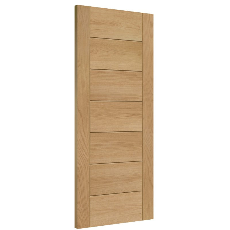XL Joinery Palermo Essential Unfinished Oak Internal Fire Door - 1981 x 838 x 44mm (33")